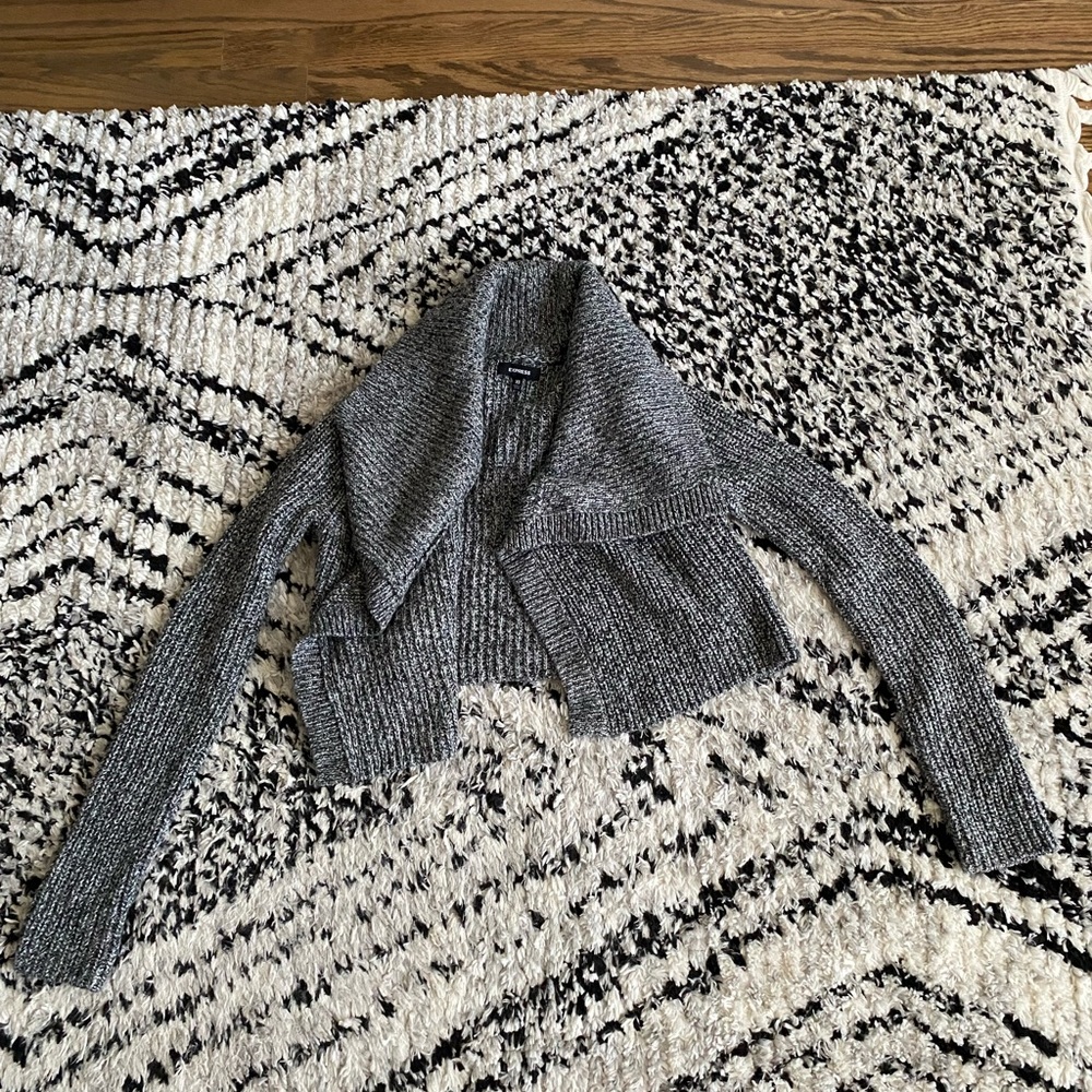 Express Cropped Cardigan